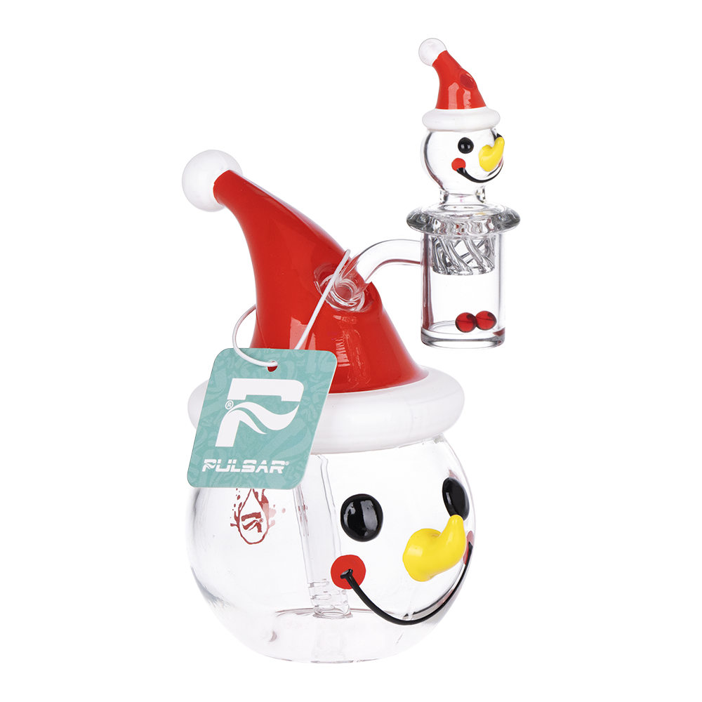 Pulsar Chill Snowman Dab Rig Set | Front View