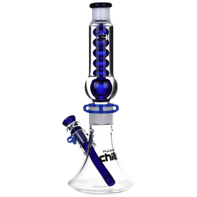 Pulsar Chillr Glycerin Beaker Bong | Back View