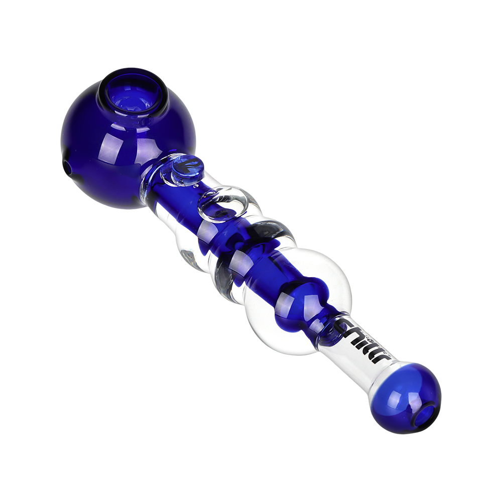 Pulsar Chillr Glycerin Hand Pipe | Mouthpiece & Side View