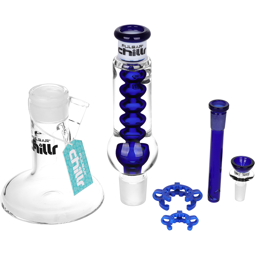 Pulsar Chillr Glycerin Straight Tube Bong | Contents
