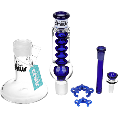 Pulsar Chillr Glycerin Straight Tube Bong | Contents
