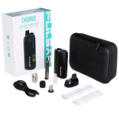 Pulsar Chorus Concentrate Vaporizer | Zippered Travel Case & Accessories