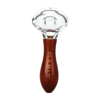 Pulsar Coalescence Beechwood Spoon Pipe | Top View