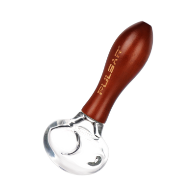 Pulsar Coalescence Beechwood Spoon Pipe | Side View