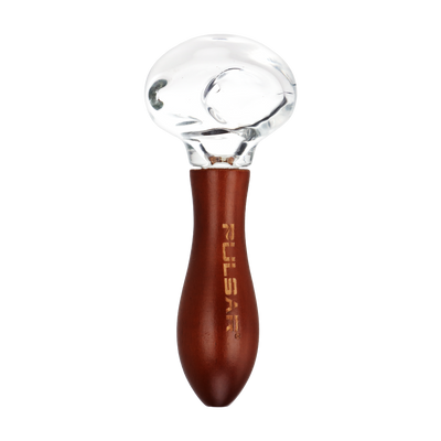 Pulsar Coalescence Beechwood Spoon Pipe | Built In Carb Hole