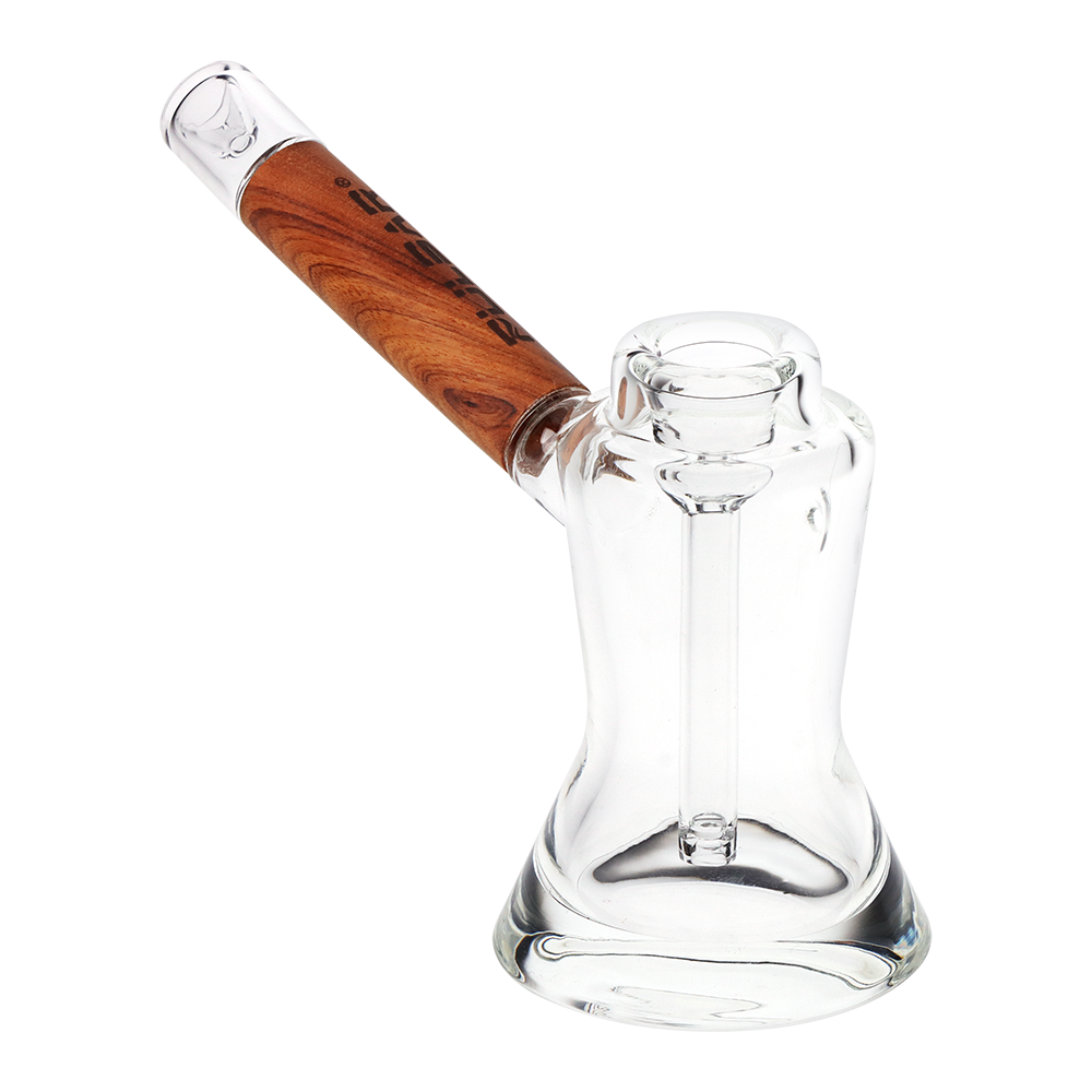 Pulsar Coalescence Rosewood Bubbler | Front Right View