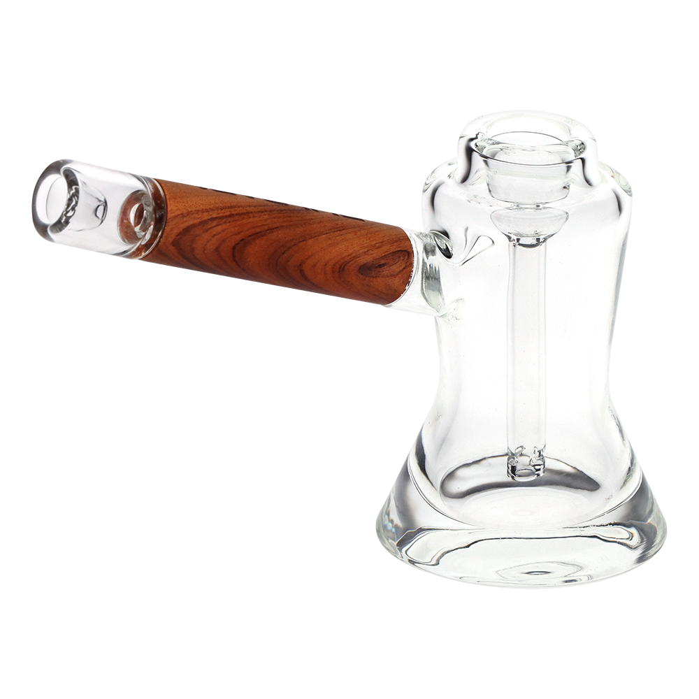 Pulsar Coalescence Rosewood Bubbler | Side View