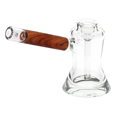 Pulsar Coalescence Rosewood Bubbler | Side View