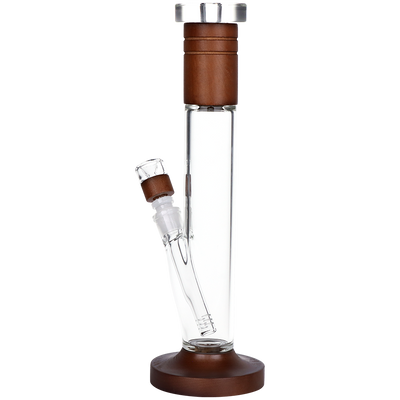 Pulsar Coalescence Straight Tube Bong | Back View