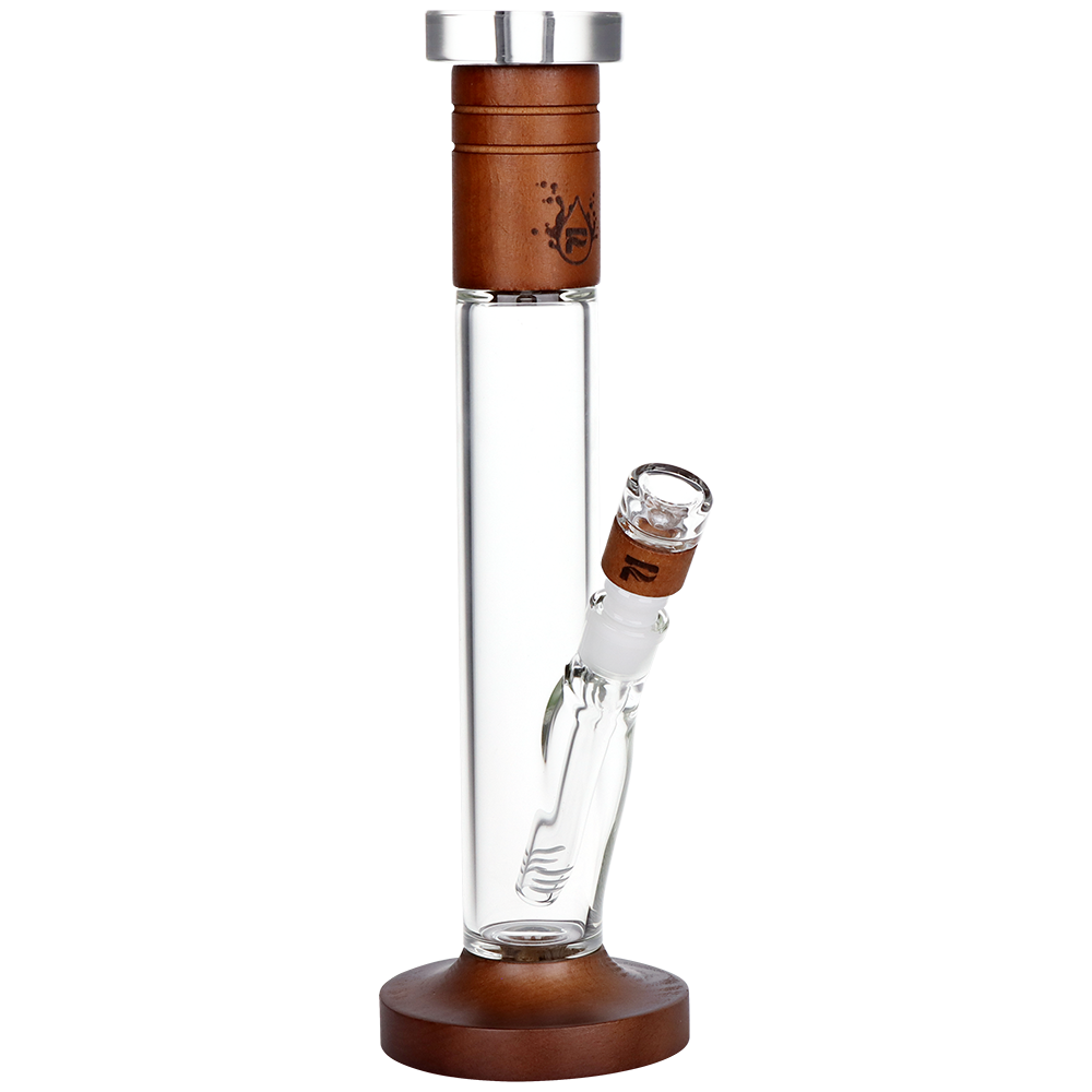Pulsar Coalescence Straight Tube Bong | Front View