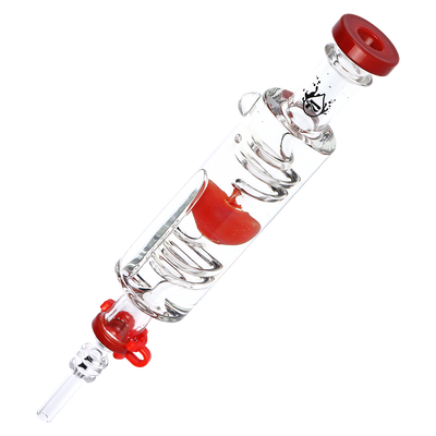 Pulsar Cold Hearted Glycerin Dab Straw | Angled View