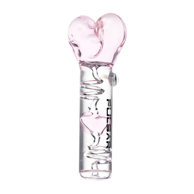 Pulsar Cold Hearted Glycerin Hand Pipe | Back View