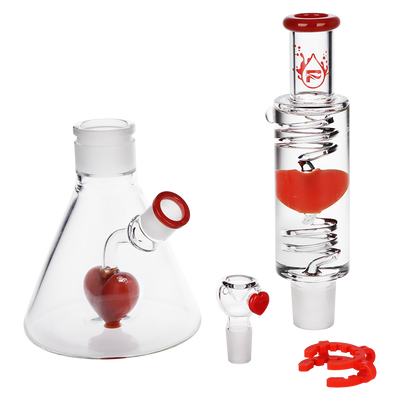 Pulsar Cold Hearted Glycerin Stacker Beaker Bong | Parts