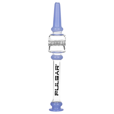 Pulsar Color Block Honeycomb Diffuser Dab Straw | Blue