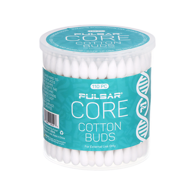 Pulsar CORE Dual Tip Cotton Buds | 110 Piece Tub