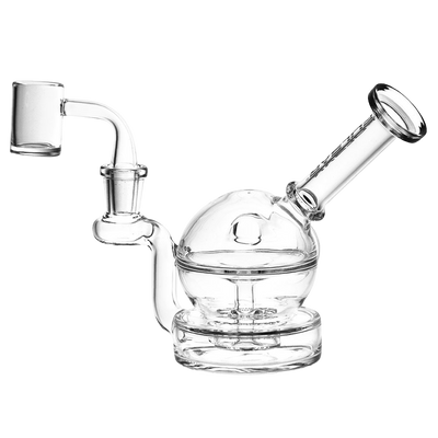 Pulsar Crystal Ball Recycler Dab Rig | Side View