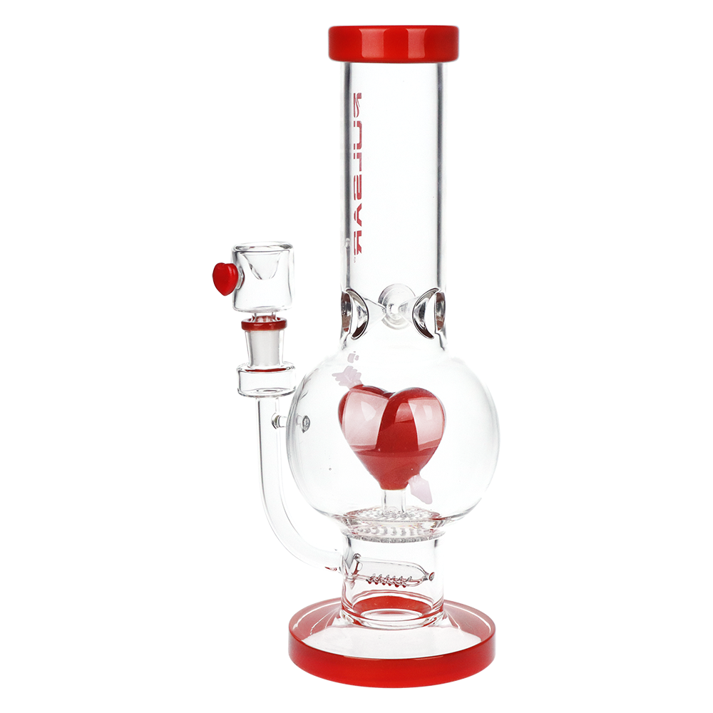 Pulsar Cupid's Heart Bubble Bong | Back View