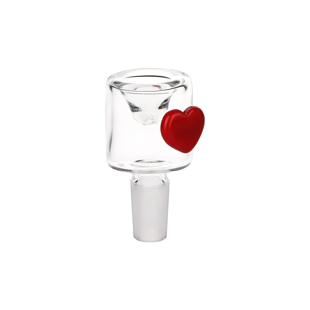 Pulsar Cupid's Heart Bubble Bong | Herb Slide