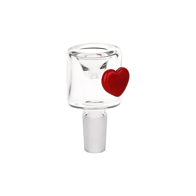 Pulsar Cupid's Heart Bubble Bong | Herb Slide