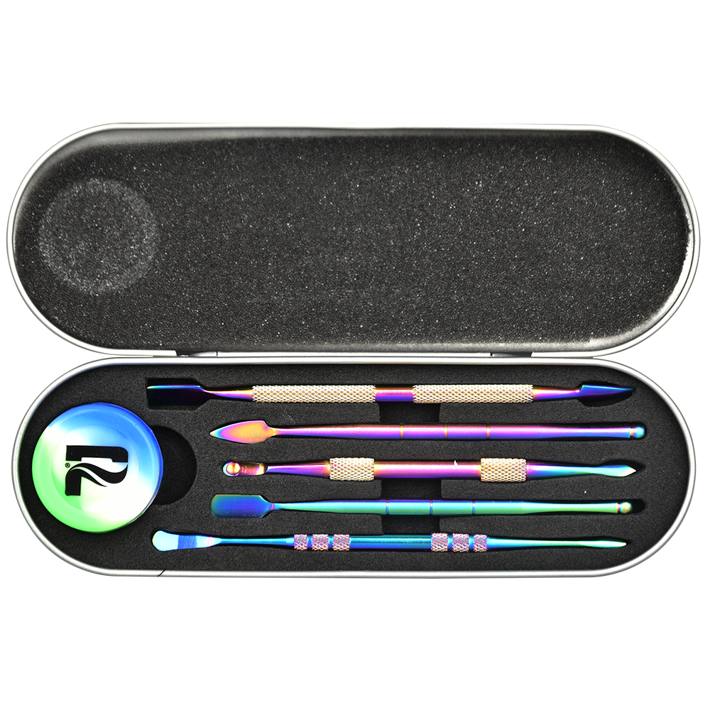Pulsar Dab Tool Set | Rainbow | Travel Case