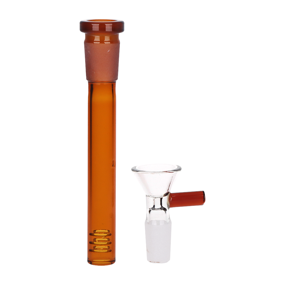 Pulsar Dazed & Delicious Gingerbread Beaker Bong | Matching Downstem & Herb Slide