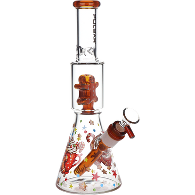 Pulsar Dazed & Delicious Gingerbread Beaker Bong | Front View