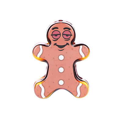 Pulsar Dazed & Delicious Gingerbread Man Hand Pipe | Front View