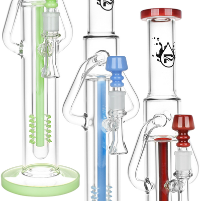 Pulsar Deep Pocket Tube Recycler Bong | Close Views