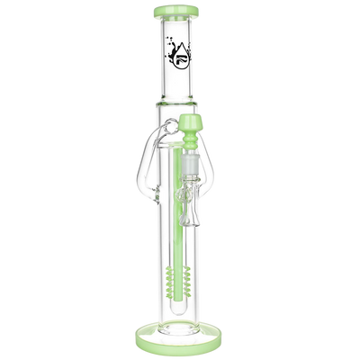 Pulsar Deep Pocket Tube Recycler Bong | Green
