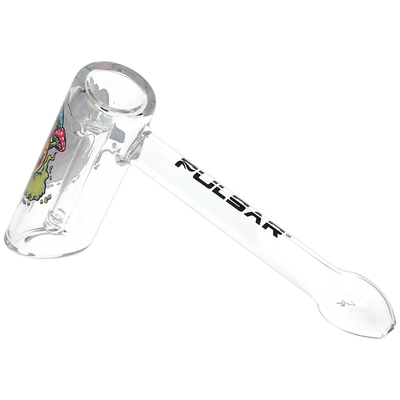 Pulsar Design Series Hammer Bubbler | Shroom Face | Back View