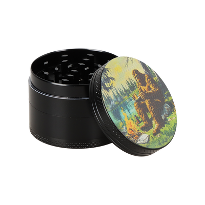 Pulsar Design Series Smoker's Kit | Bigfoot Camp | 4 Piece Grinder