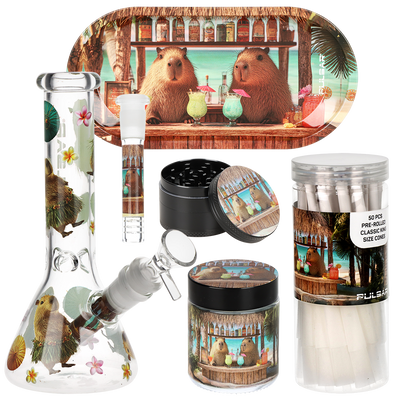 Pulsar Design Series Smoker's Kit | Capybara Cabana | Kit Contents