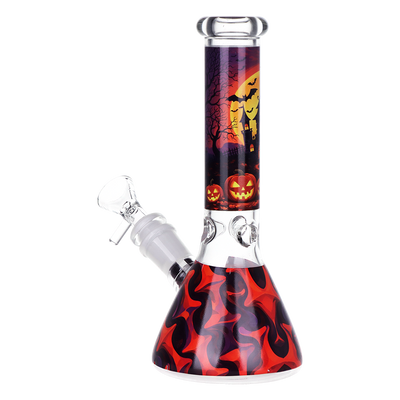 Pulsar Design Series Smoker's Kit | Haunted House | Beaker Bong Back View