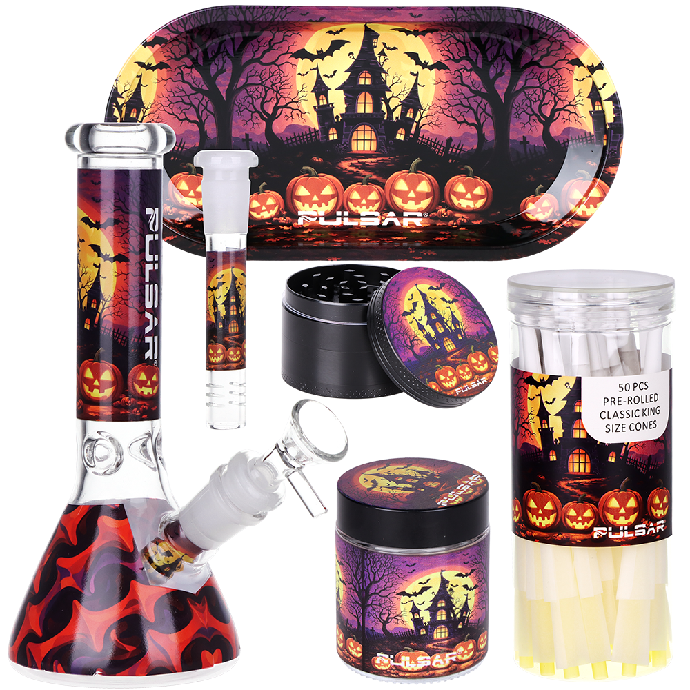 Pulsar Design Series Smoker's Kit | Haunted House | Kit Contents