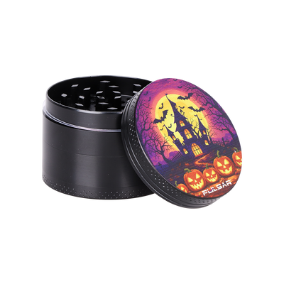 Pulsar Design Series Smoker's Kit | Haunted House | 4 Piece Grinder