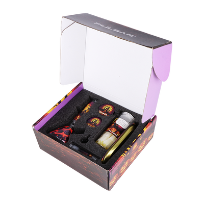 Pulsar Design Series Smoker's Kit | Haunted House | Gift Box Packaging Open View