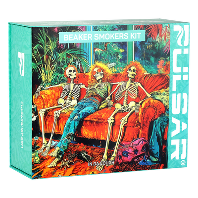 Pulsar Design Series Smoker's Kit | In Da Couch | Gift Box Packaging
