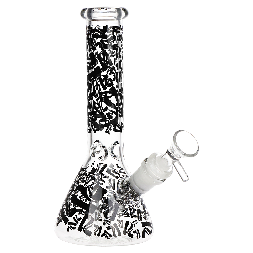 Pulsar Design Series Smoker's Kit | Logo Camo | Beaker Bong Front View