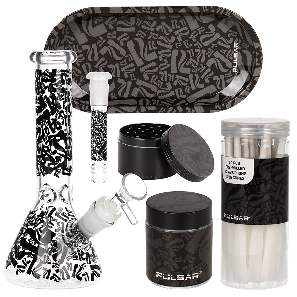 Pulsar Design Series Smoker's Kit | Logo Camo | Kit Contents