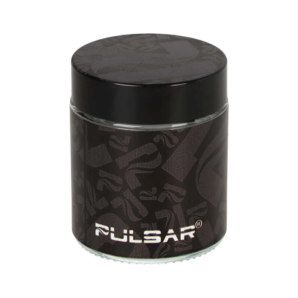 Pulsar Design Series Smoker's Kit | Logo Camo | Glass Storage Jar