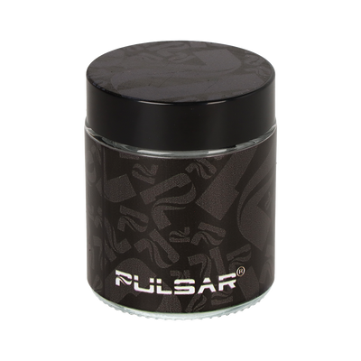 Pulsar Design Series Smoker's Kit | Logo Camo | Glass Storage Jar
