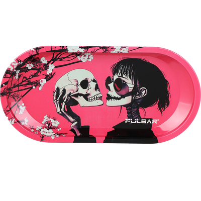 Pulsar Design Series Smoker's Kit | Sakura Skulls | Rolling Tray