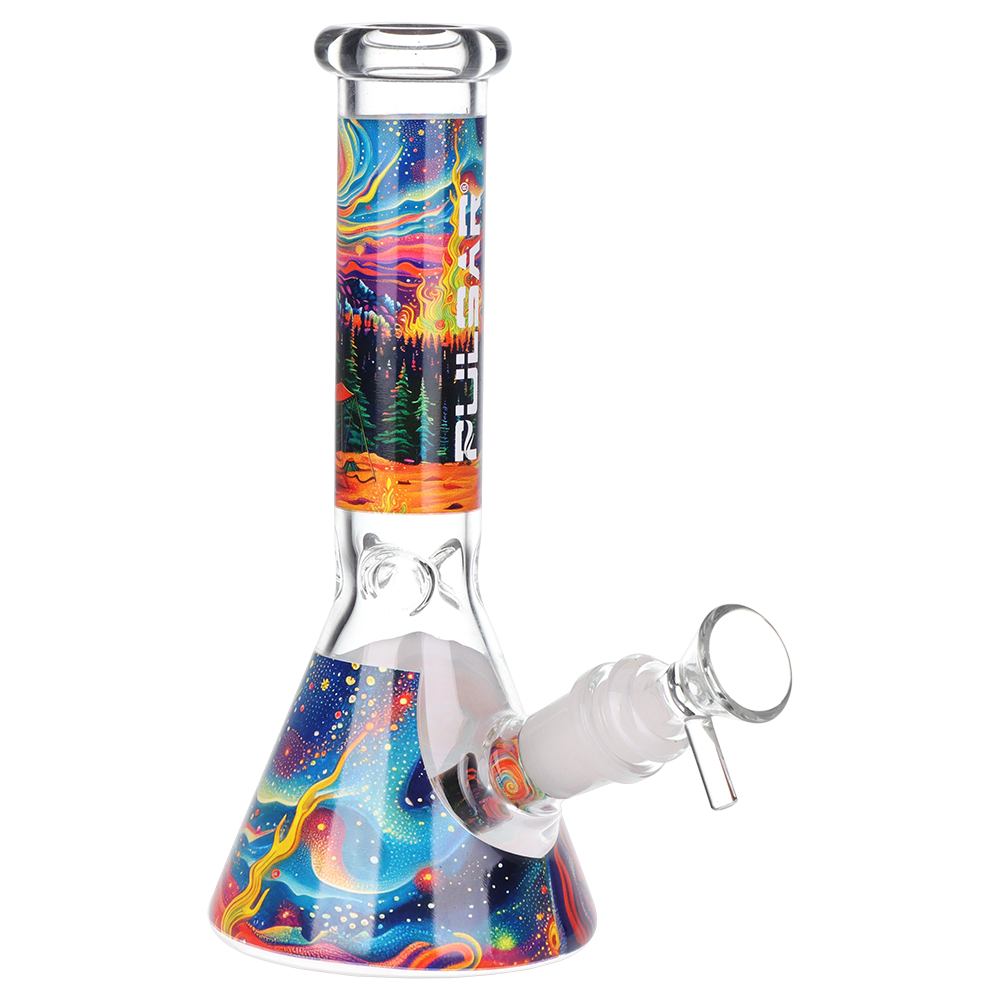Pulsar Design Series Smoker's Kit | Starry Camp | Beaker Bong Front View