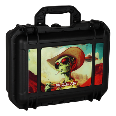 Pulsar Design Series Smoker's Travel Kit 2.0 | Cowboy Alien | Travel Case