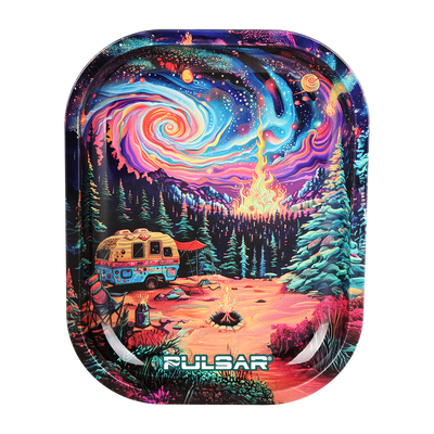 Pulsar Design Series Smoker's Travel Kit 2.0 | Starry Camp | Rolling Tray