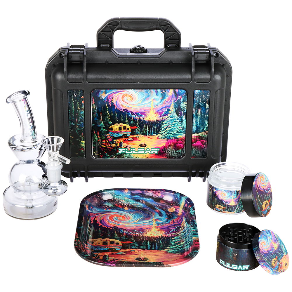Pulsar Design Series Smoker's Travel Kit 2.0 | Starry Camp | Full Set