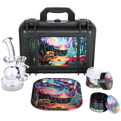Pulsar Design Series Smoker's Travel Kit 2.0 | Starry Camp | Full Set