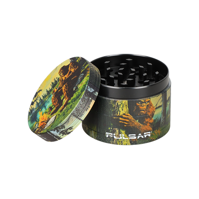 Pulsar Design Series Smoker's Travel Kit 2.0 | Bigfoot Camp | 4 Piece Grinder