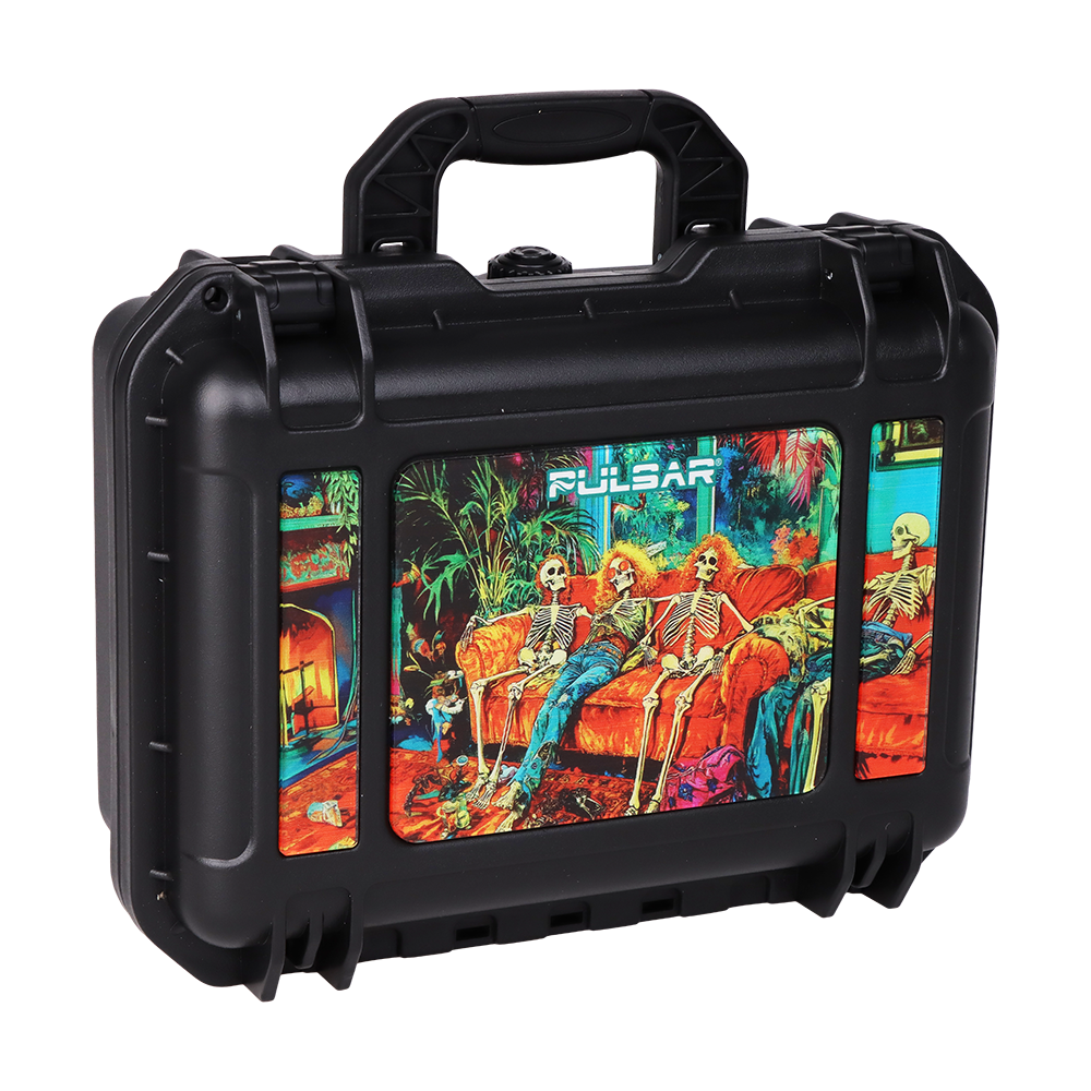 Pulsar Design Series Smoker's Travel Kit 2.0 | In Da Couch | Hard Shell Carry Case