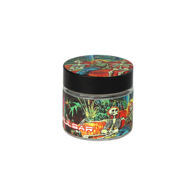 Pulsar Design Series Smoker's Travel Kit 2.0 | In Da Couch | Glass Storage Jar